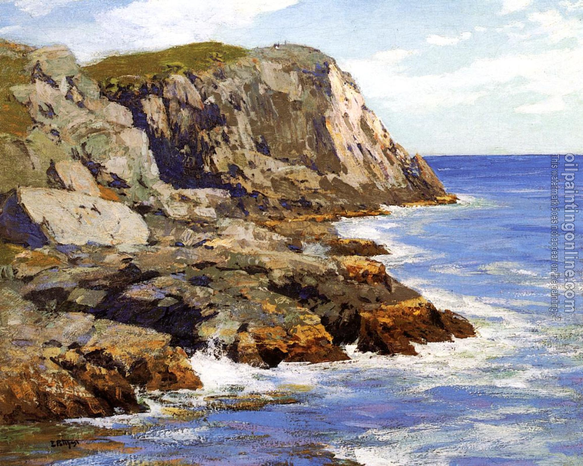 Potthast, Edward Henry - Monhegan